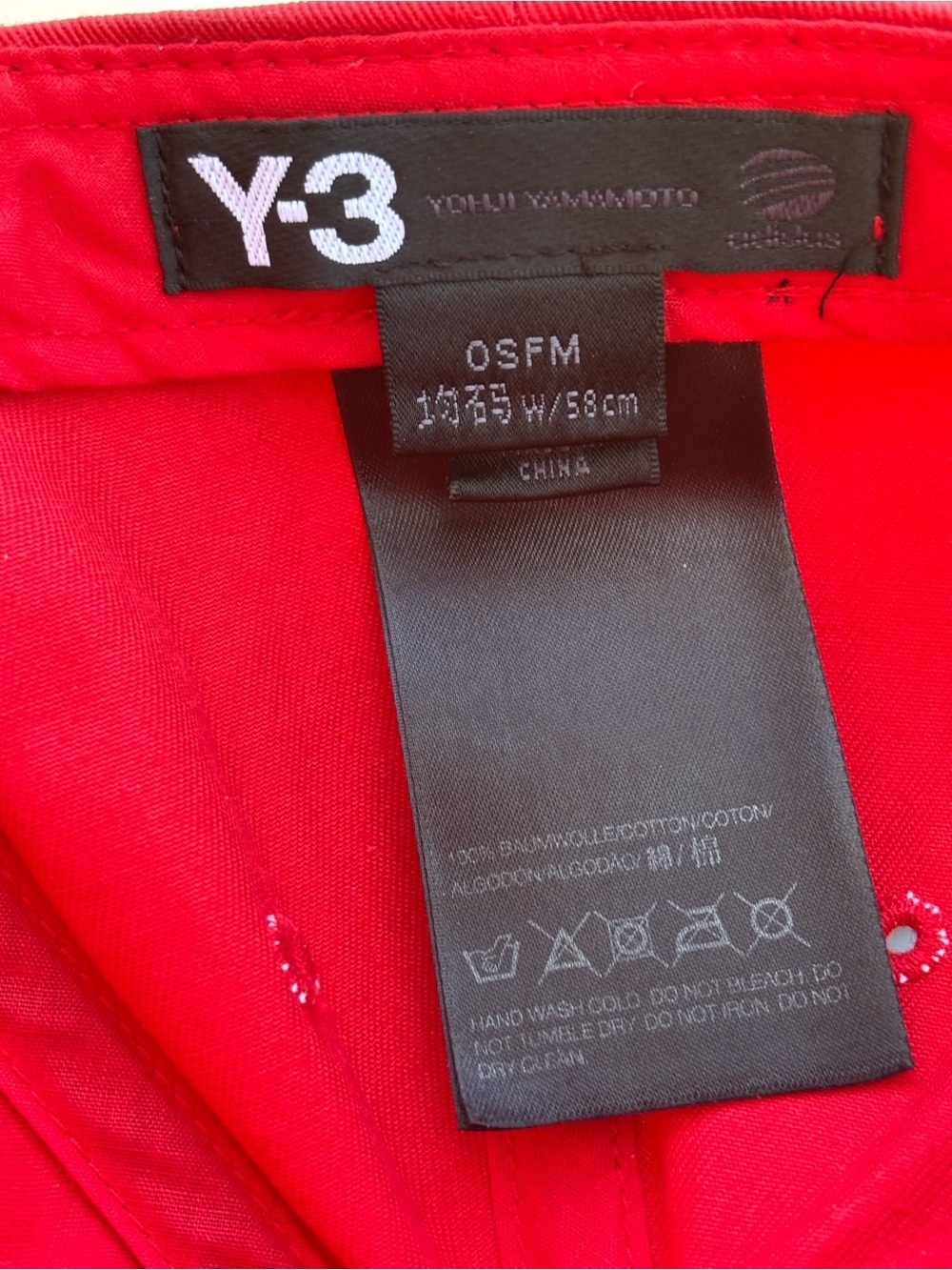 Y-3 Yohji Yamamoto Adidas Men "Y-3 Dad" Hat - Picture 7 of 11